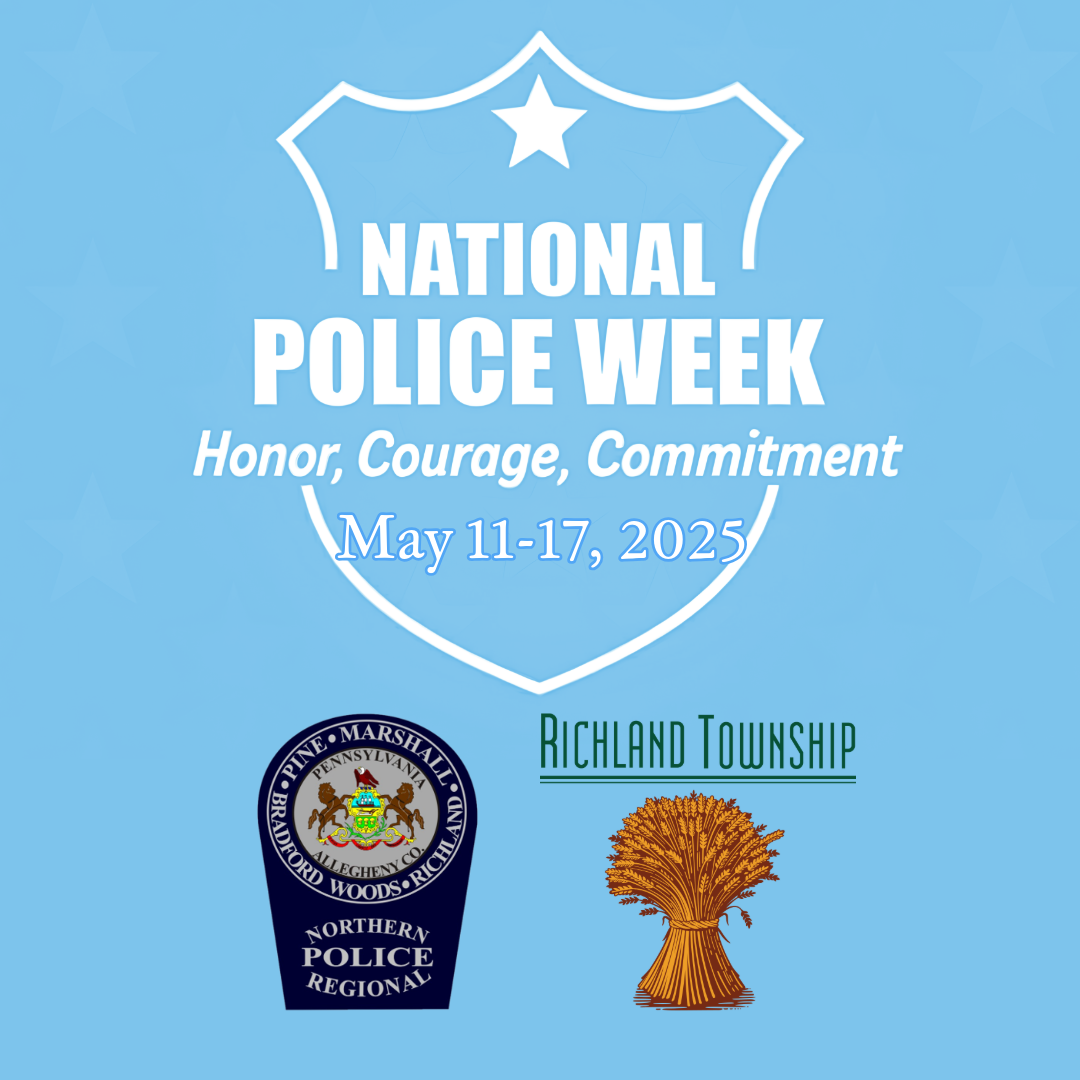 Police Week Graphic