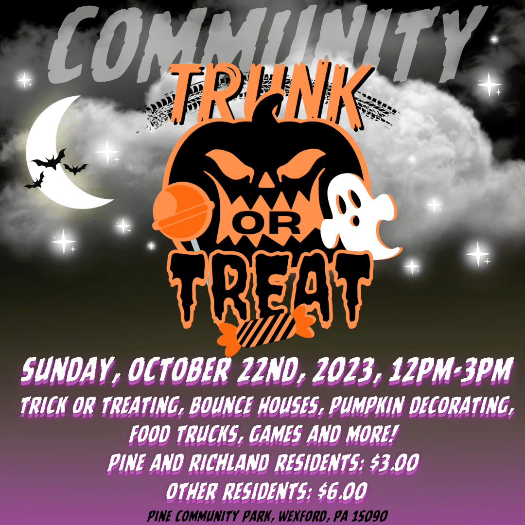 Trunk or Treat Information