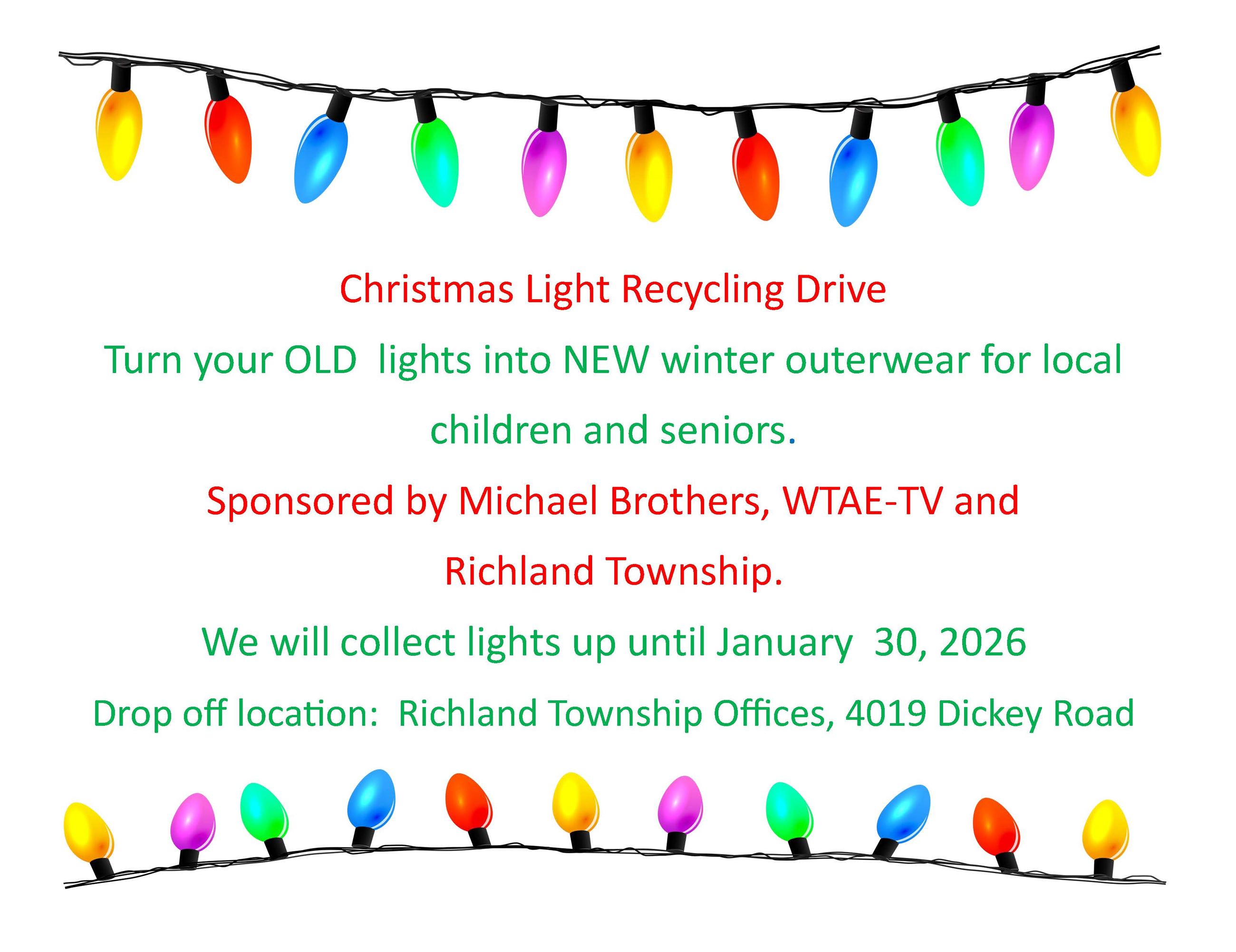 Christmas light collection