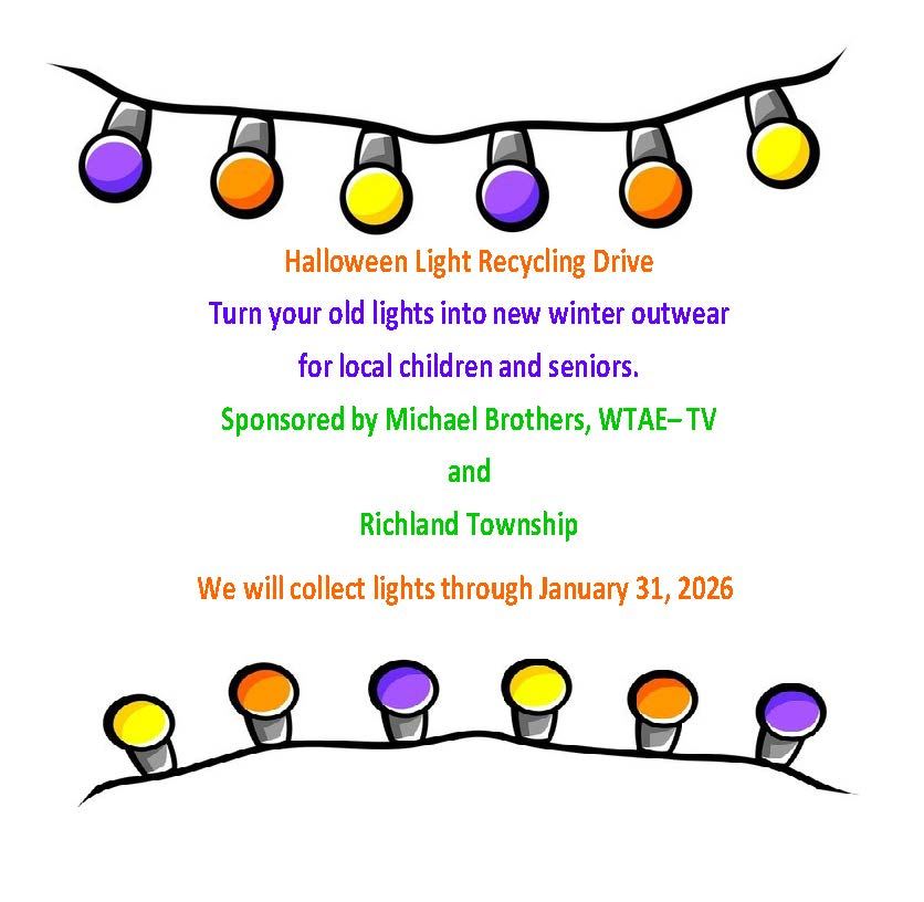 Halloween Recycle Light Flyer