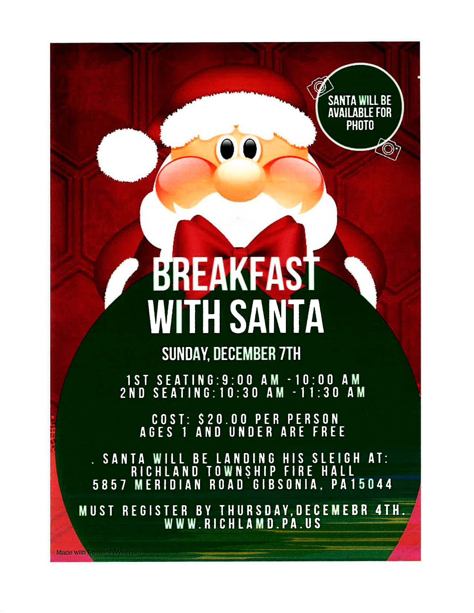 Brunch with Santa 2025
